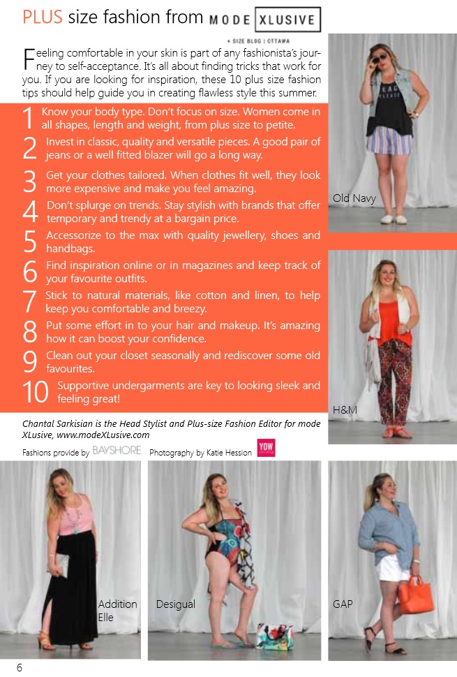 BHBB Summer 2015 Plus Size fashion Style Guide Ottawa Chantal Sarkisian Mode XLusive Chantsy