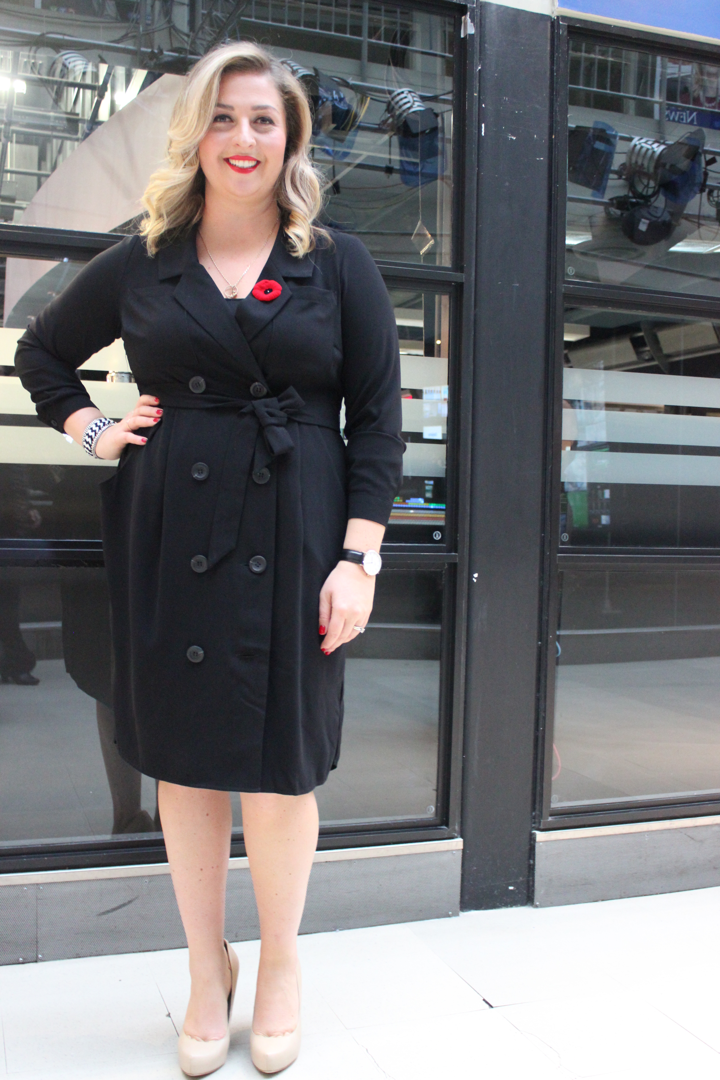 Dressing up for the Holidays with Addition Elle CTV Morning Live Ottawa Daytime Rogers Chantal Sarkisian Ottawa Fashion Blogger 