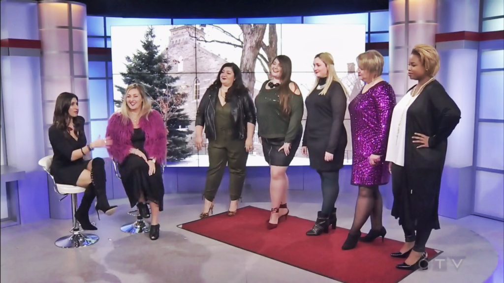 Not your average holiday plus size looks with Addition Elle