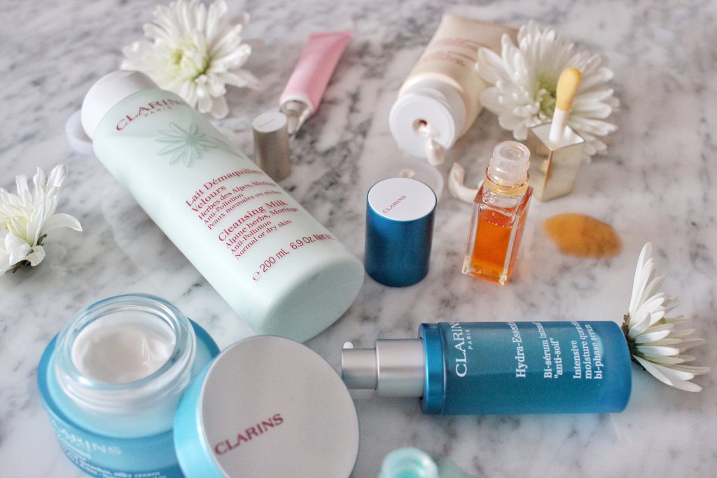 Clarins-skin-care-routine-dry-winter-Ottawa-Canada-beauty-blog-blogger-vlogger-Canadian